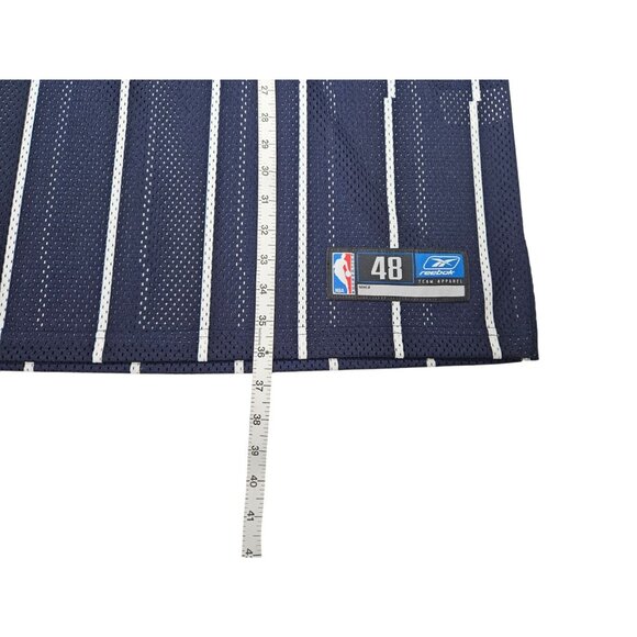 VTG Reebok Authentic Houston Rockets Steve Francis SIGNED Jersey Blue Size 48 - Picture 16 of 16